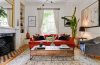 colorful living room in eclectic style